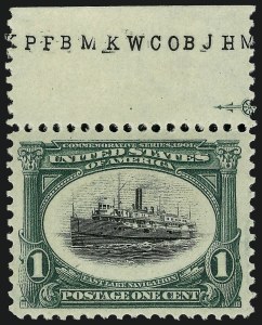Sale 975, Lot 1644, 1901 Pan-American Issue (Scott 294-299)