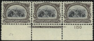 Sale 975, Lot 1649, 1901 Pan-American Issue (Scott 294-299)
