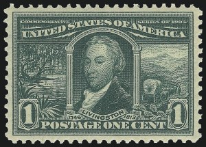 Sale 975, Lot 1695, 1904 Louisiana Purchase, Jamestown Issues (Scott 323-330)