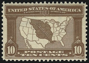 Sale 975, Lot 1703, 1904 Louisiana Purchase, Jamestown Issues (Scott 323-330)
