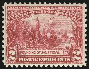 Sale 975, Lot 1713, 1904 Louisiana Purchase, Jamestown Issues (Scott 323-330)