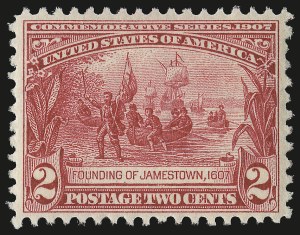 Sale 975, Lot 1714, 1904 Louisiana Purchase, Jamestown Issues (Scott 323-330)
