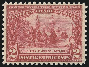 Sale 975, Lot 1715, 1904 Louisiana Purchase, Jamestown Issues (Scott 323-330)