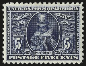 Sale Number 975, Lot Number 1718, 1904 Louisiana Purchase, Jamestown Issues (Scott 323-330)