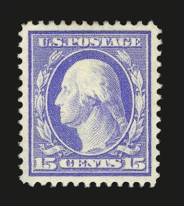 Sale 975, Lot 1771, 1910-13 Washington-Franklin Issue (Scott 374-396)