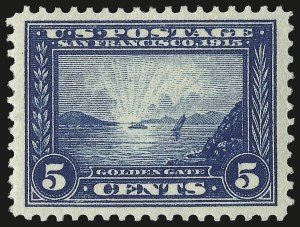 Sale Number 975, Lot Number 1798, 1913-15 Panama-Pacific Issue (Scott 397-404)