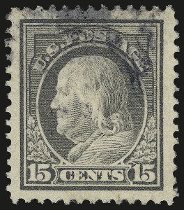 Sale 975, Lot 1838, 1912-14 Washington-Franklin Issue (Scott 405-423)