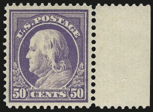 Sale 975, Lot 1841, 1912-14 Washington-Franklin Issue (Scott 405-423)