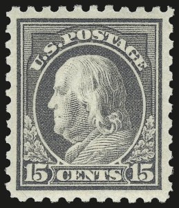 Sale Number 975, Lot Number 1858, 1913-15 Washington-Franklin Issues (Scott 424-460)