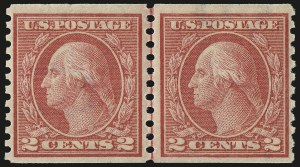 Sale 975, Lot 1881, 1913-15 Washington-Franklin Issues (Scott 424-460)