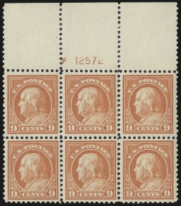 Sale 975, Lot 1929, 1917-19 Issues (Scott 481-524)