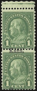 Sale 975, Lot 2038, Kans.-Nebr. Overprints (Scott 659-678)