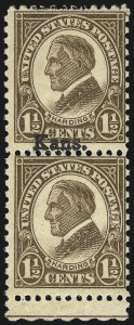 Sale 975, Lot 2042, Kans.-Nebr. Overprints (Scott 659-678)