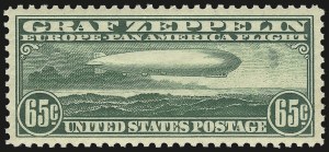 Sale Number 975, Lot Number 2124, Air Post Graf Zeppelin Issue (Scott C13-C15)