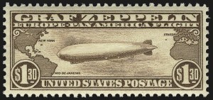 Sale Number 975, Lot Number 2130, Air Post Graf Zeppelin Issue (Scott C13-C15) Sale Number 975, Lot Number 2130, Air Post Graf Zeppelin Issue (Scott C13-C15)