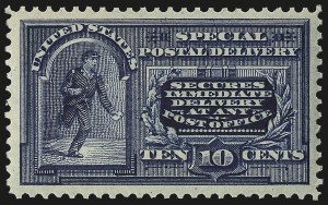 Sale 975, Lot 2145, Special Delivery, Registration (E, F)