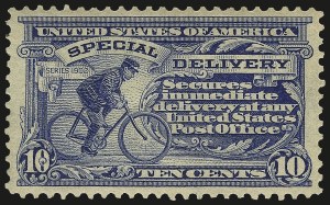 Sale 975, Lot 2153, Special Delivery, Registration (E, F)