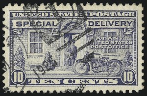 Sale 975, Lot 2172, Special Delivery, Registration (E, F)