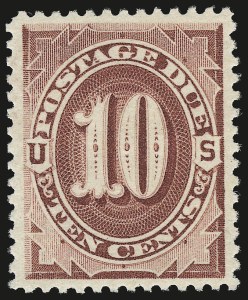 Sale Number 975, Lot Number 2190, Postage Due (J) Sale Number 975, Lot Number 2190, Postage Due (J)