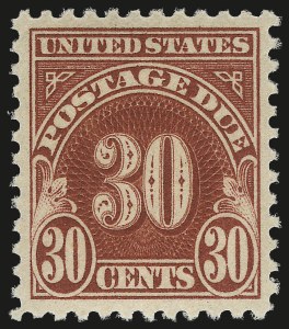 Sale Number 975, Lot Number 2207, Postage Due (J) Sale Number 975, Lot Number 2207, Postage Due (J)