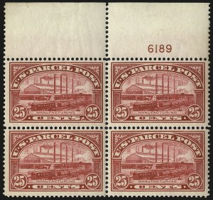 Sale 975, Lot 2272, Postal Note, Parcel Post (PN, Q, JQ, QE)