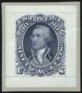 Sale 976, Lot 1010, Essays, Proofs and Specimens