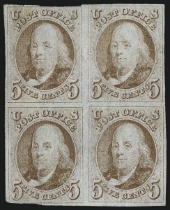 Sale 976, Lot 1049, 1847 Issue (Scott 1-2)