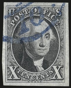 Sale 976, Lot 1071, 1847 Issue (Scott 1-2)