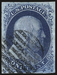 Sale 976, Lot 1095, 1c-3c 1851-56 Issue (Scott 5-11)