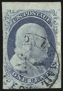 Sale Number 976, Lot Number 1121, 1c-3c 1851-56 Issue (Scott 5-11) Sale Number 976, Lot Number 1121, 1c-3c 1851-56 Issue (Scott 5-11)