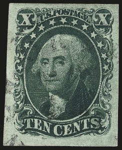 Sale 976, Lot 1167, 5c-12c 1851-56 Issue (Scott 12-17)