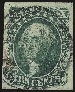 Sale 976, Lot 1186, 5c-12c 1851-56 Issue (Scott 12-17)