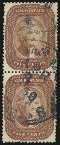 Sale 976, Lot 1220, 5c 1857-60 Issue (Scott 27-30A)
