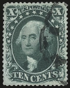 Sale Number 976, Lot Number 1245, 10c-90c 1857-60 Issue (Scott 31-39) Sale Number 976, Lot Number 1245, 10c-90c 1857-60 Issue (Scott 31-39)