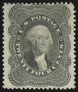 Sale 976, Lot 1266, 10c-90c 1857-60 Issue (Scott 31-39)
