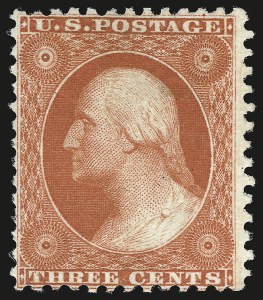 Sale 976, Lot 1283, 1875 Reprint of 1857-60 Issue (Scott 40-47)