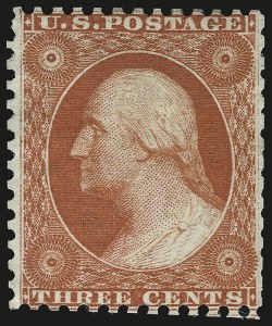 Sale 976, Lot 1284, 1875 Reprint of 1857-60 Issue (Scott 40-47)