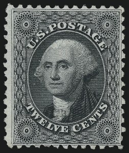 Sale Number 976, Lot Number 1292, 1875 Reprint of 1857-60 Issue (Scott 40-47) Sale Number 976, Lot Number 1292, 1875 Reprint of 1857-60 Issue (Scott 40-47)
