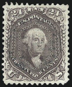 Sale 976, Lot 1339, 1861-66 Issue (Scott 68-70c), 24c Red Lilac (70) Sale 976, Lot 1339, 1861-66 Issue (Scott 68-70c)