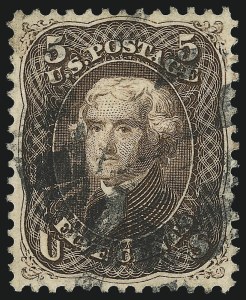 Sale Number 976, Lot Number 1367, 1861-66 Issue (Scott 71-78b) Sale Number 976, Lot Number 1367, 1861-66 Issue (Scott 71-78b)