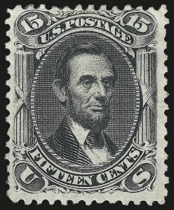 Sale 976, Lot 1370, 1861-66 Issue (Scott 71-78b)