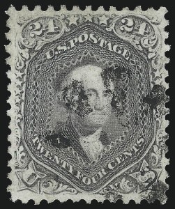 Sale 976, Lot 1375, 1861-66 Issue (Scott 71-78b)