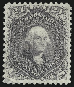 Sale 976, Lot 1421, 1867-68 Grilled Issue (F Grill - Scott 92-101)
