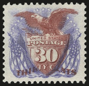 Sale Number 976, Lot Number 1509, 1875 Re-Issue of 1869 Pictorial Issue (Scott 123-133a) Sale Number 976, Lot Number 1509, 1875 Re-Issue of 1869 Pictorial Issue (Scott 123-133a)