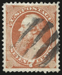 Sale 976, Lot 1527, 1870-71 National Bank Note Co. Grilled Issue (Scott 134-144)