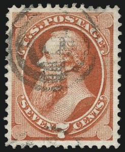 Sale 976, Lot 1530, 1870-71 National Bank Note Co. Grilled Issue (Scott 134-144)