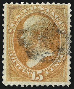 Sale 976, Lot 1539, 1870-71 National Bank Note Co. Grilled Issue (Scott 134-144)