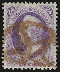 Sale 976, Lot 1557, 1870-71 National Bank Note Co. Ungrilled Issue (Scott 145-155)