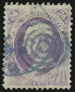 Sale 976, Lot 1570, 1870-71 National Bank Note Co. Ungrilled Issue (Scott 145-155)