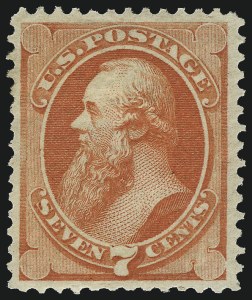 Sale 976, Lot 1589, 1873 Continental Bank Note Co. Issue (Scott 156-166)